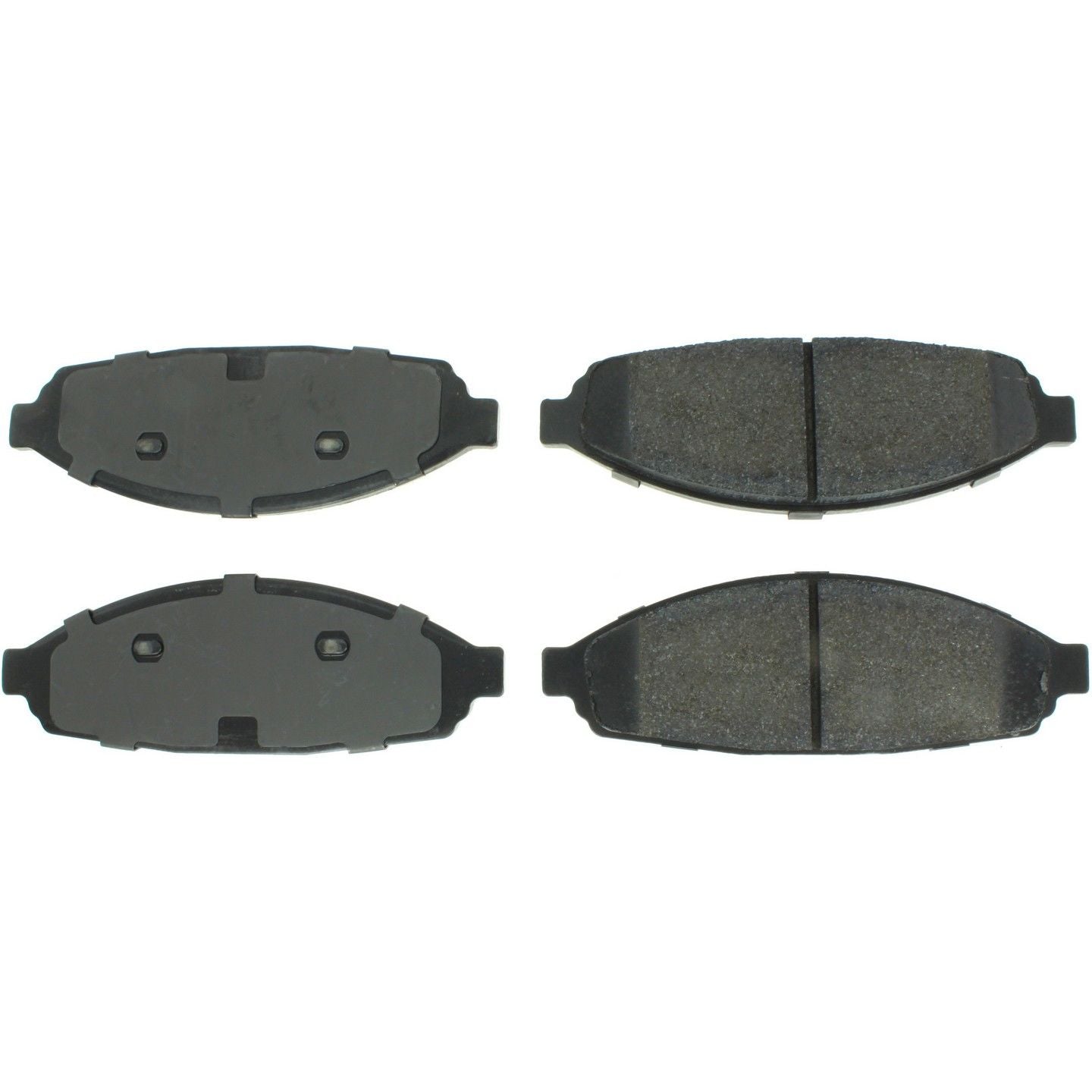 Stoptech Centric C-TEK 03-11 Ford Crown Victoria Semi-Metallic Front Brake Pads w/Shims 102.09310