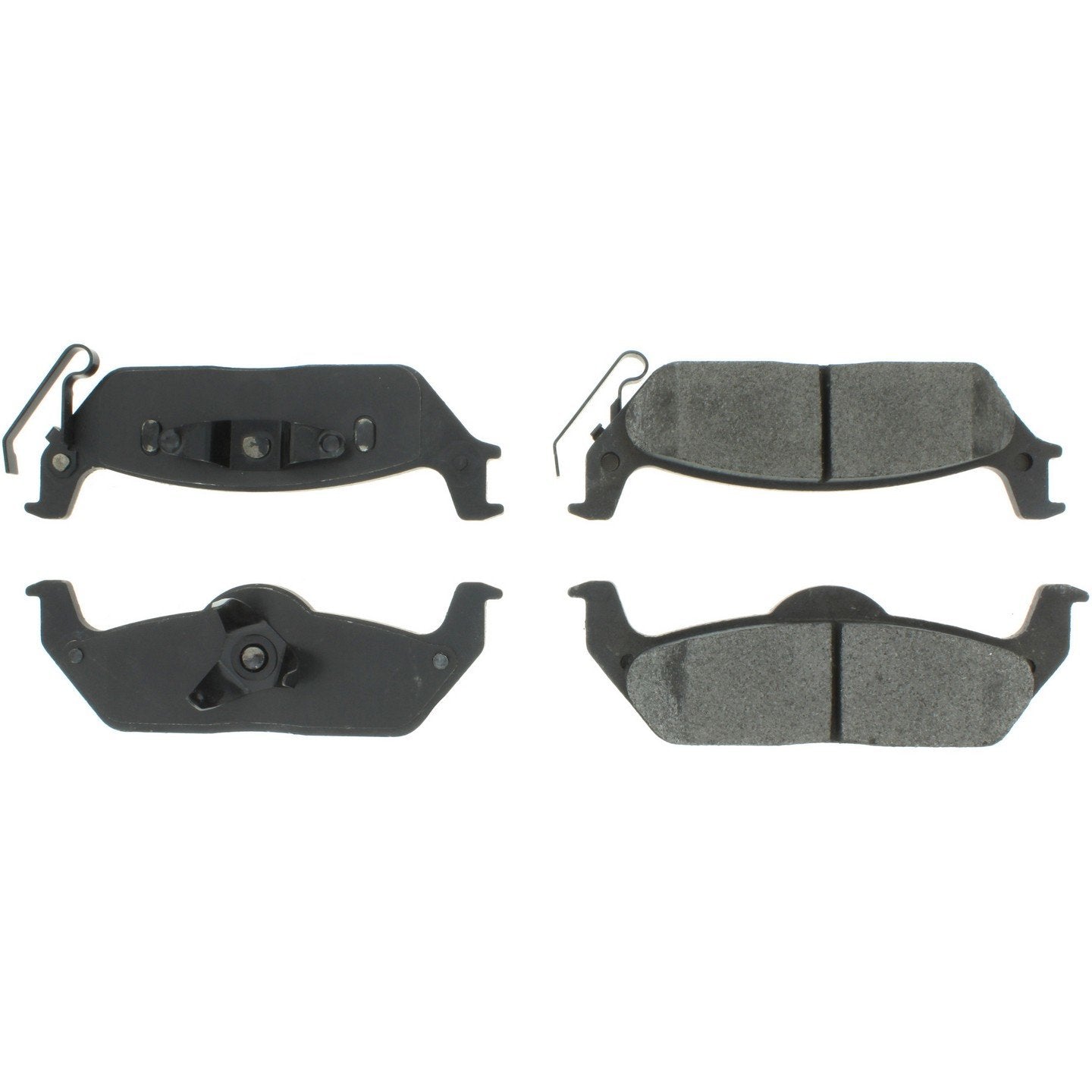 Stoptech Centric C-TEK Semi-Metallic Brake Pads w/Shims - Rear 102.10120