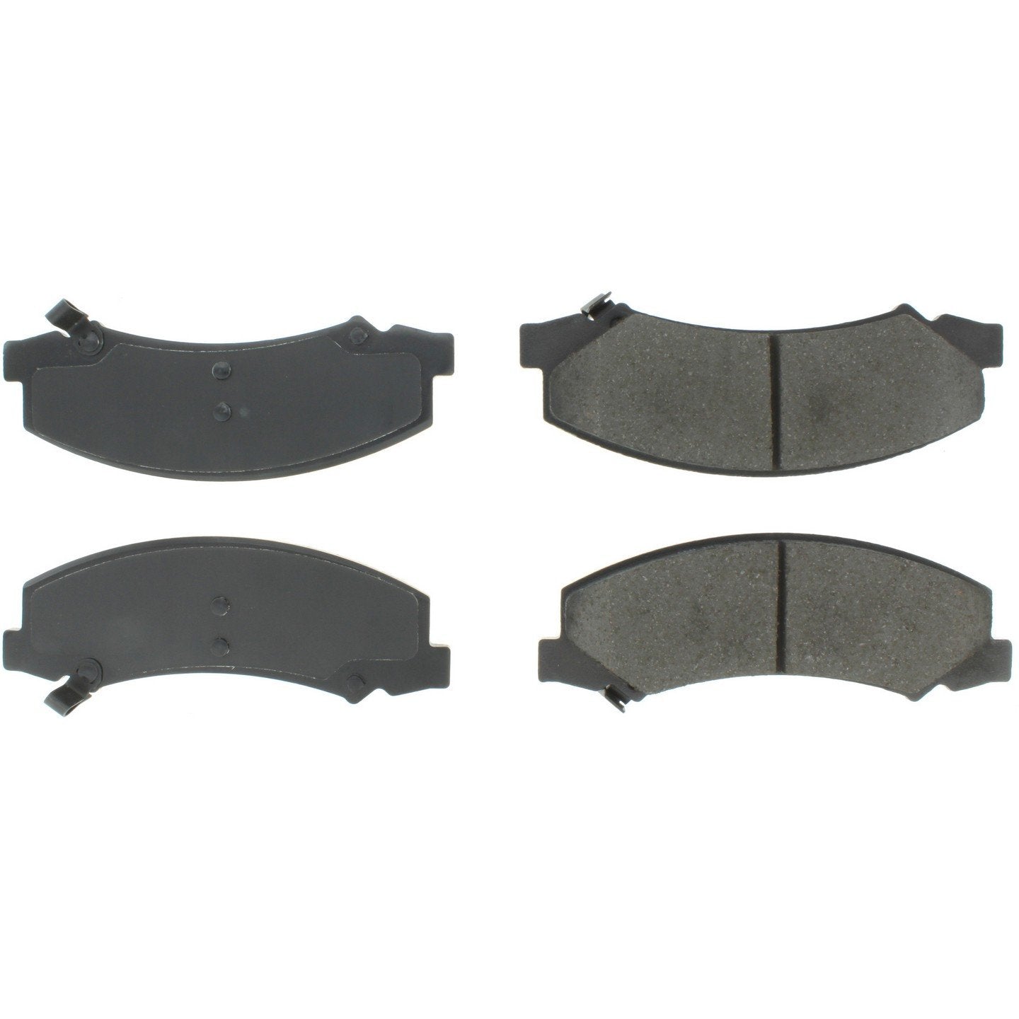 Stoptech Centric C-TEK 06-16 Chevy Impala Semi-Metallic Front Brake Pads w/Shims 102.11590