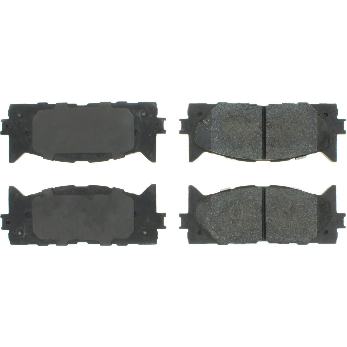 Stoptech Centric C-TEK 07-17 Toyota Camry Semi-Metallic Front Brake Pads w/Shims 102.12930