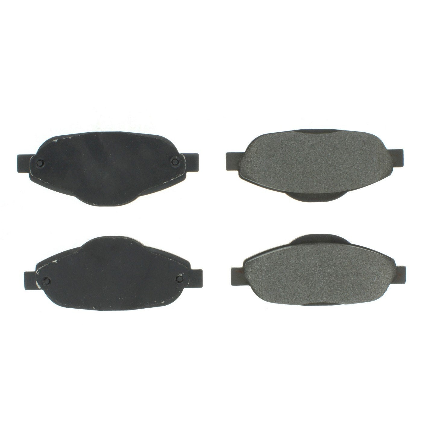 C-Tek Semi-Metallic Brake Pads with Shims  top view frsport 102.16960