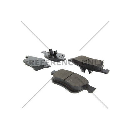 Stoptech Centric C-TEK 14-19 Dodge Ram Semi-Metallic Front Brake Pads w/ Shims 102.17210