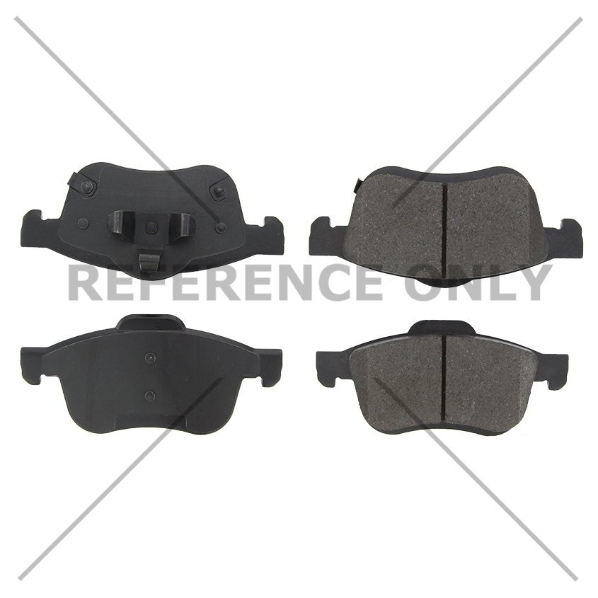 Stoptech Centric C-TEK 14-19 Dodge Ram Semi-Metallic Front Brake Pads w/ Shims 102.17210