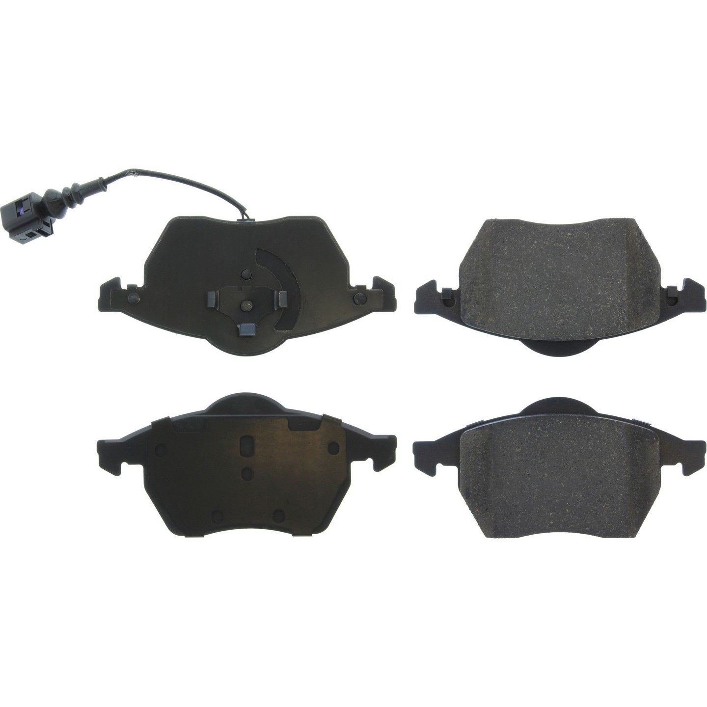 Stoptech Centric 98-04 Audi A3 / 01-04 Audi S3 / 99-07 Audi TT C-TEK Ceramic Front Brake Pads w/ Shims 103.06871