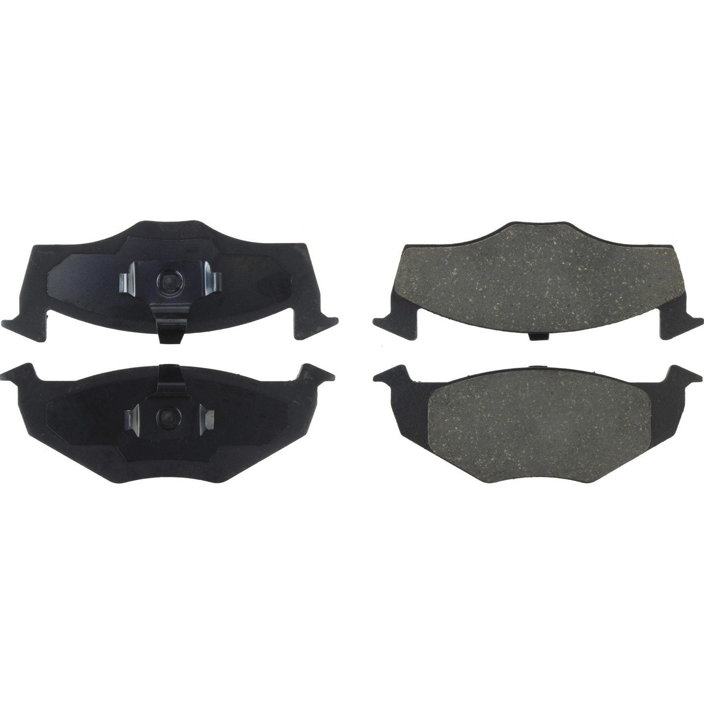 C-Tek Ceramic Brake Pads with Shims  top view frsport 103.06941