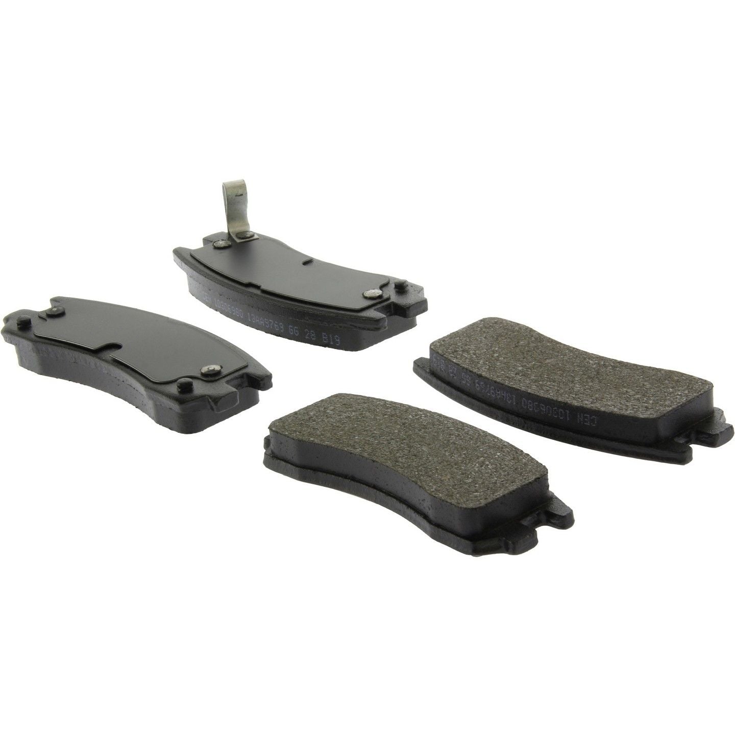 Stoptech Centric C-TEK 00-10 Chevy Impala Ceramic Rear Brake Pads w/Shims 103.06980