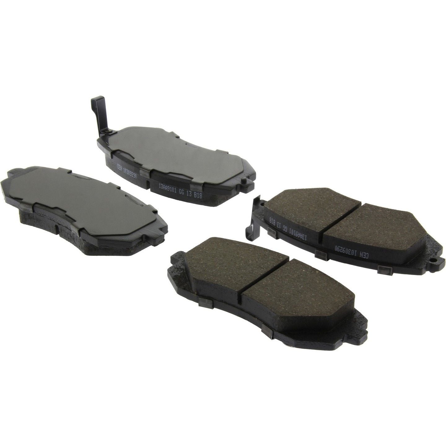 Stoptech C-Tek 02-15 Subaru Impreza/Legacy/Forester Ceramic Front Brake Pads w/ Shims 103.09290