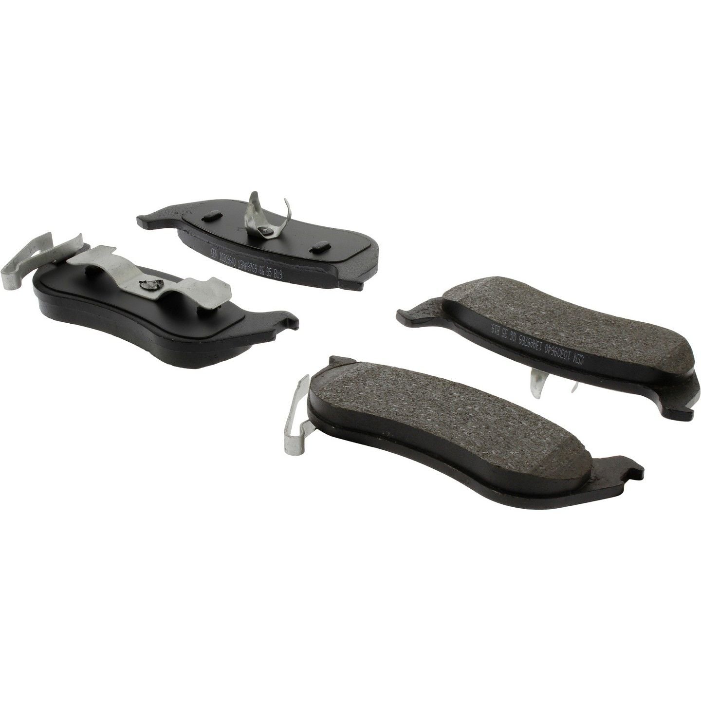 Stoptech Centric C-TEK 03-06 Jeep Wrangler Ceramic Rear Brake Pads w/Shims 103.09640