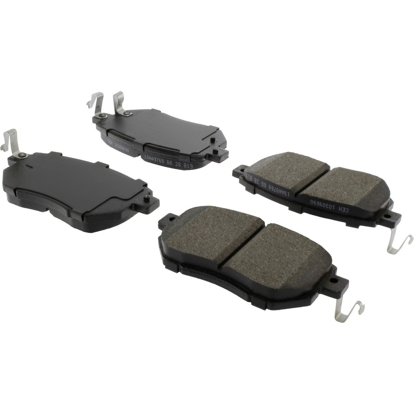 Stoptech Centric C-TEK 03-05 Infiniti FX35/FX45 Ceramic Front Brake Pads w/Shims 103.09690