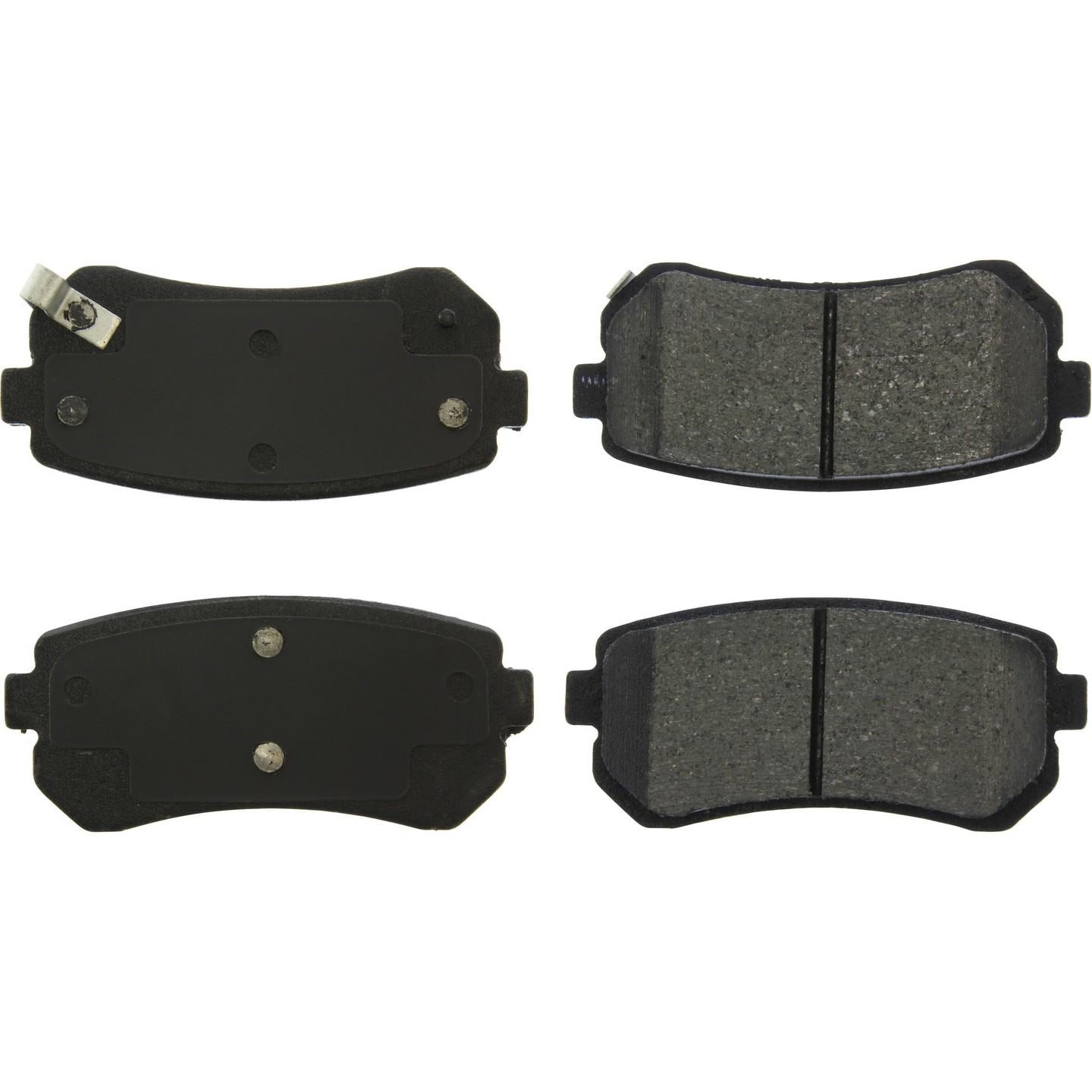 Stoptech Centric C-TEK 09-12 Hyundai Elantra Ceramic Rear Brake Pads w/Shims 103.11570