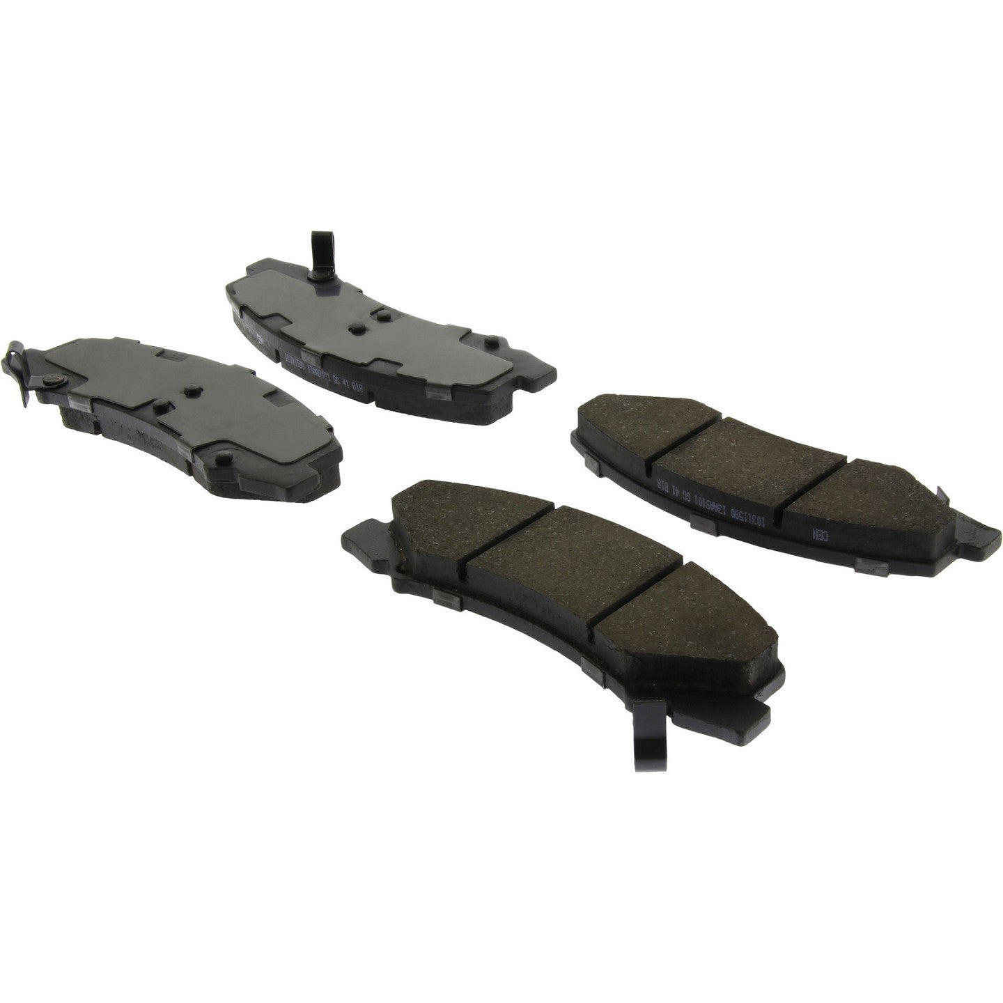 Stoptech Centric C-TEK 06-16 Chevy Impala Ceramic Front Brake Pads w/Shims 103.11590