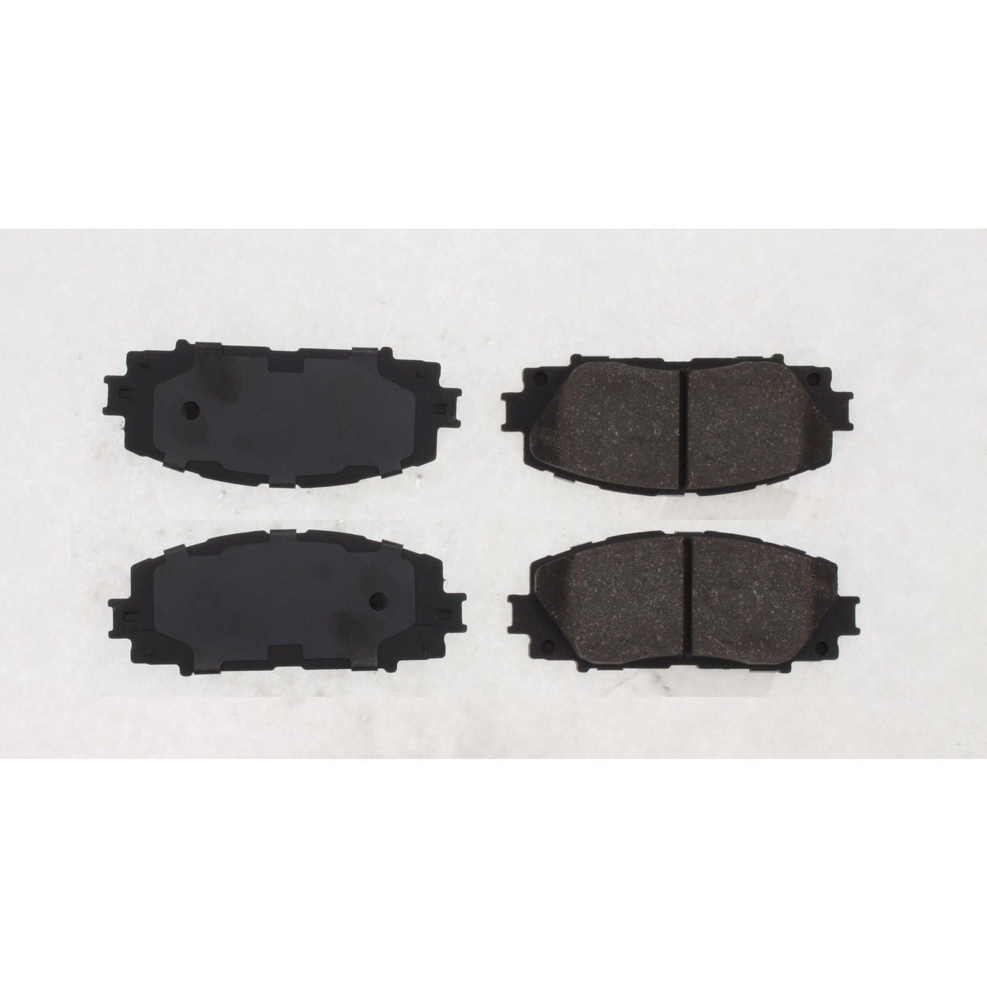 C-Tek Ceramic Brake Pads with Shims  top view frsport 103.11841