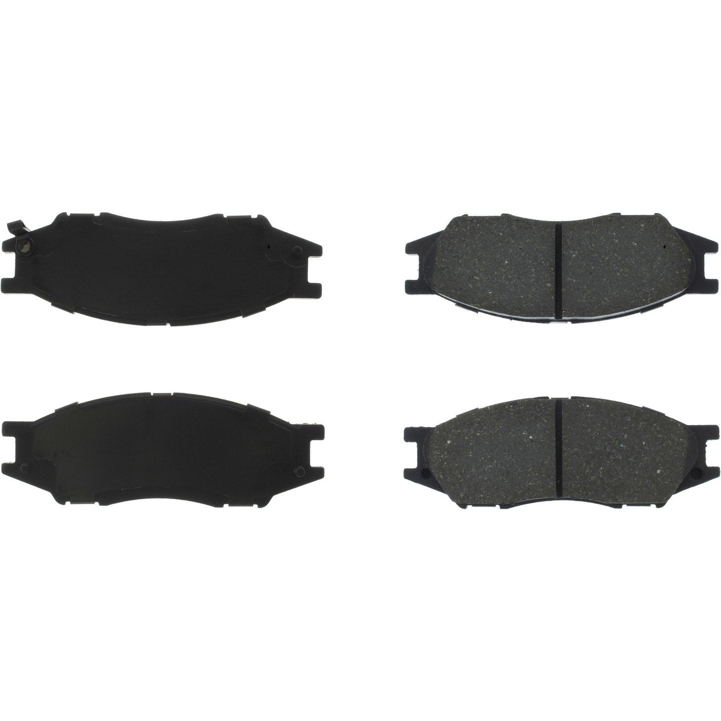 C-Tek Ceramic Brake Pads with Shims  top view frsport 103.11930