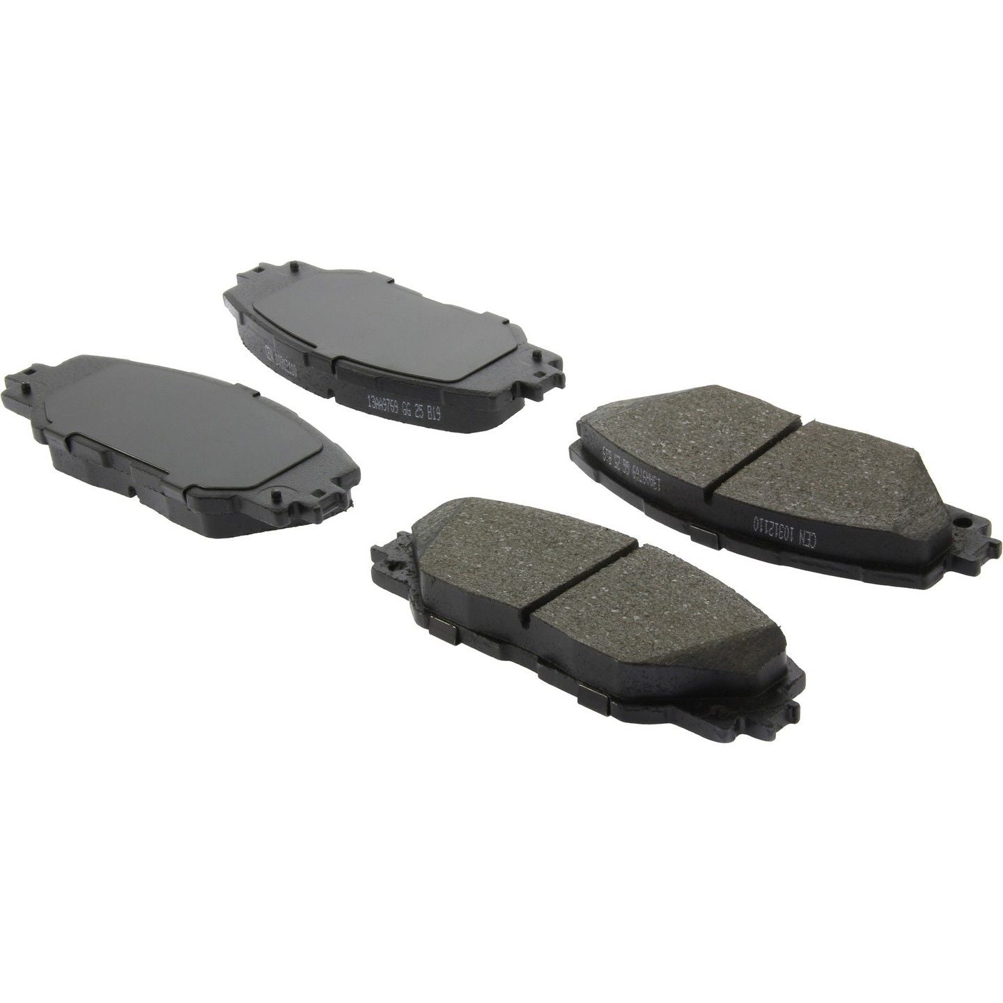 Stoptech Centric C-TEK 09-13 Toyota Matrix Ceramic Front Brake Pads w/Shims 103.12110