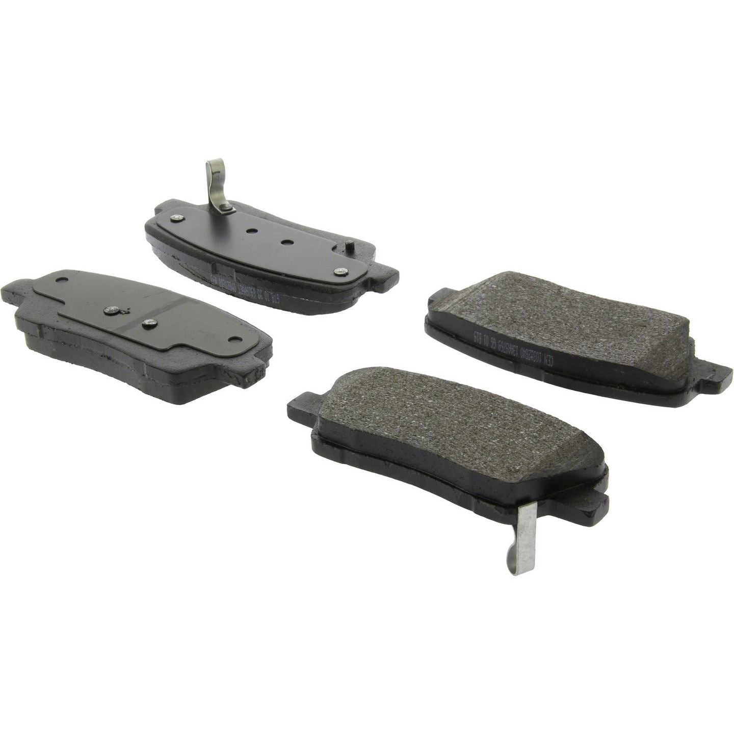 Stoptech Centric C-TEK 10-16 Hyundai Santa Fe Ceramic Rear Brake Pads w/Shims 103.12840