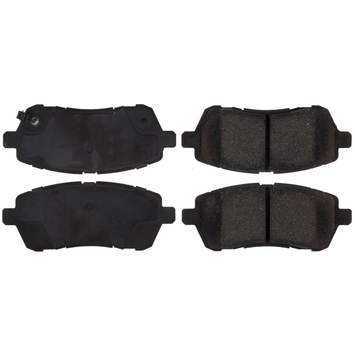 C-Tek Ceramic Brake Pads with Shims  top view frsport 103.14540