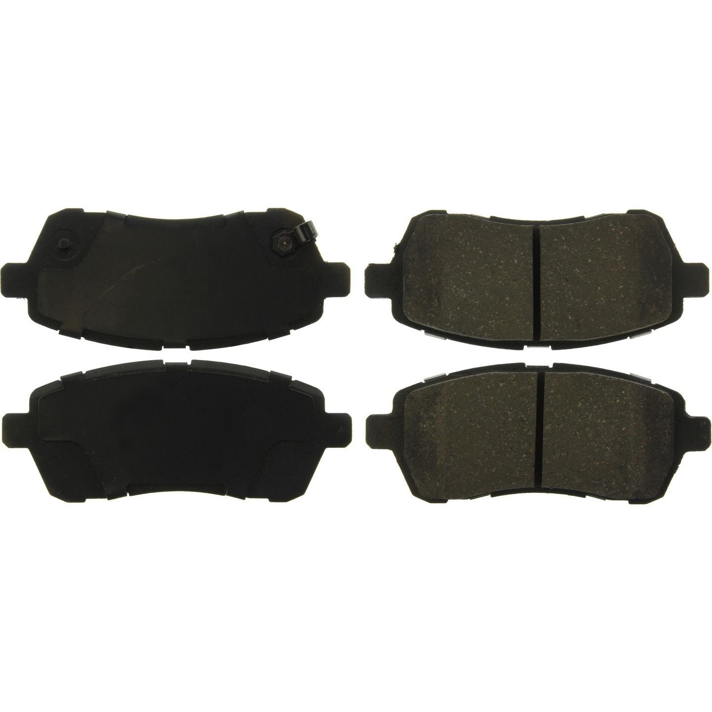 C-Tek Ceramic Brake Pads with Shims  top view frsport 103.14541