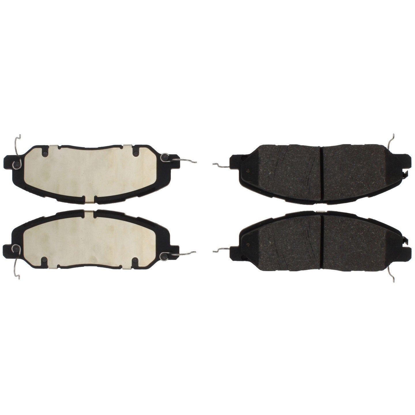 C-Tek Ceramic Brake Pads with Shims  top view frsport 103.14630