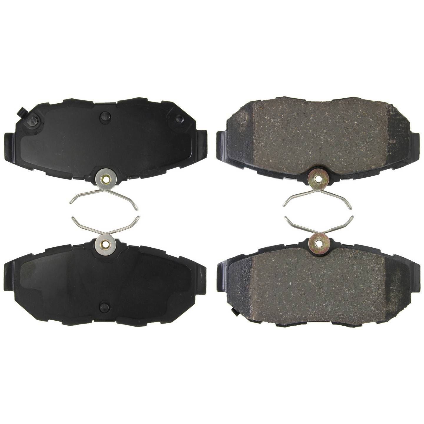 C-Tek Ceramic Brake Pads with Shims  top view frsport 103.14650