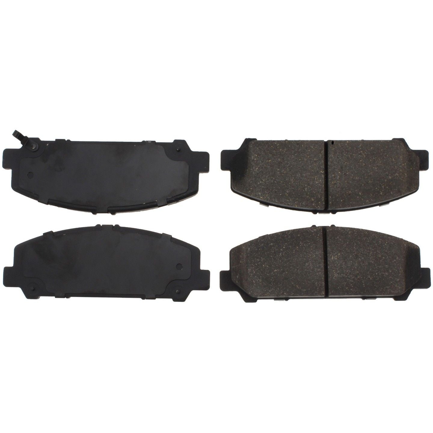 C-Tek Ceramic Brake Pads with Shims  top view frsport 103.15090