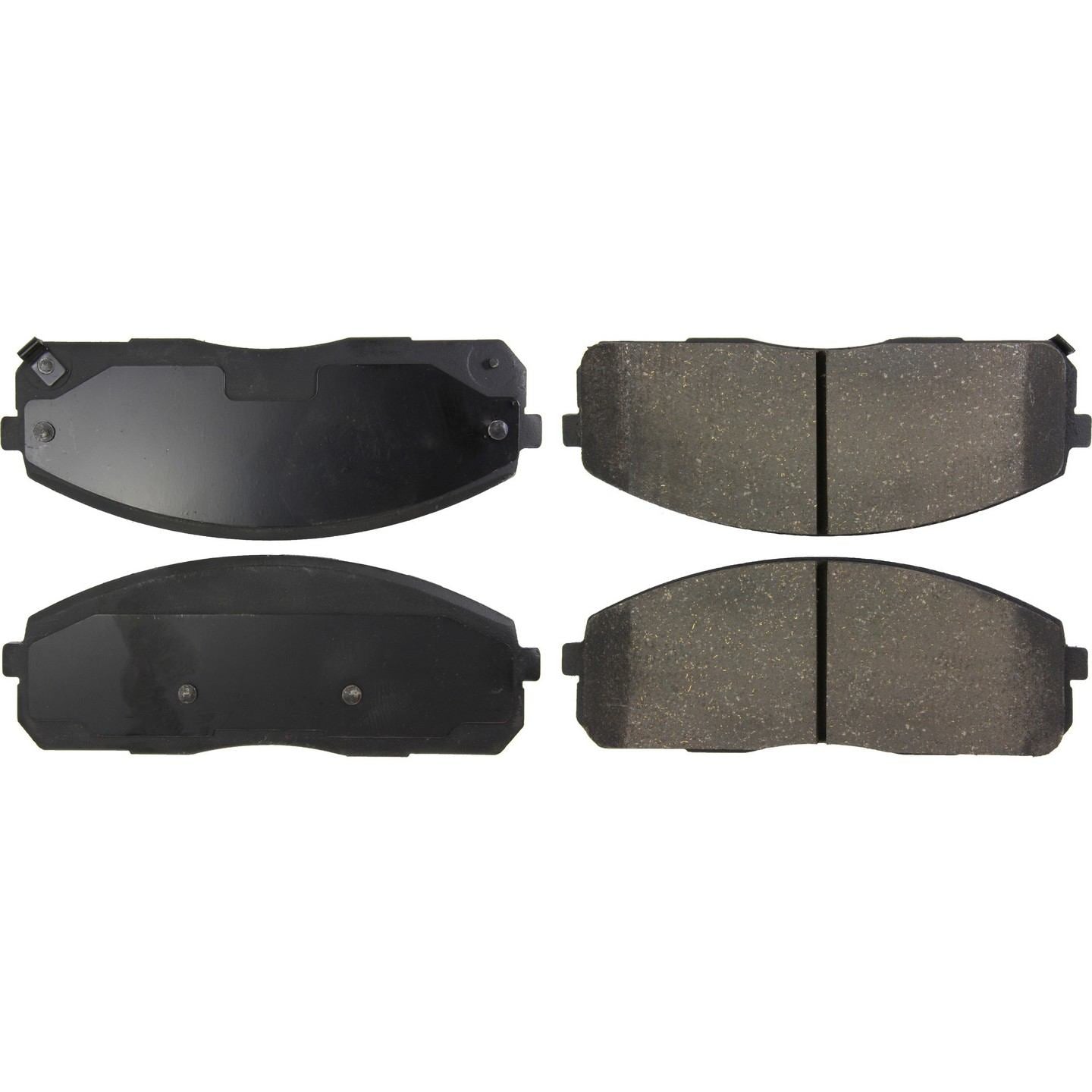 C-Tek Ceramic Brake Pads with Shims  top view frsport 103.15200