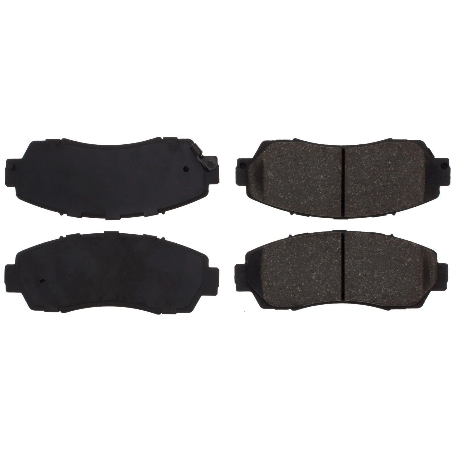 C-Tek Ceramic Brake Pads with Shims  top view frsport 103.15210