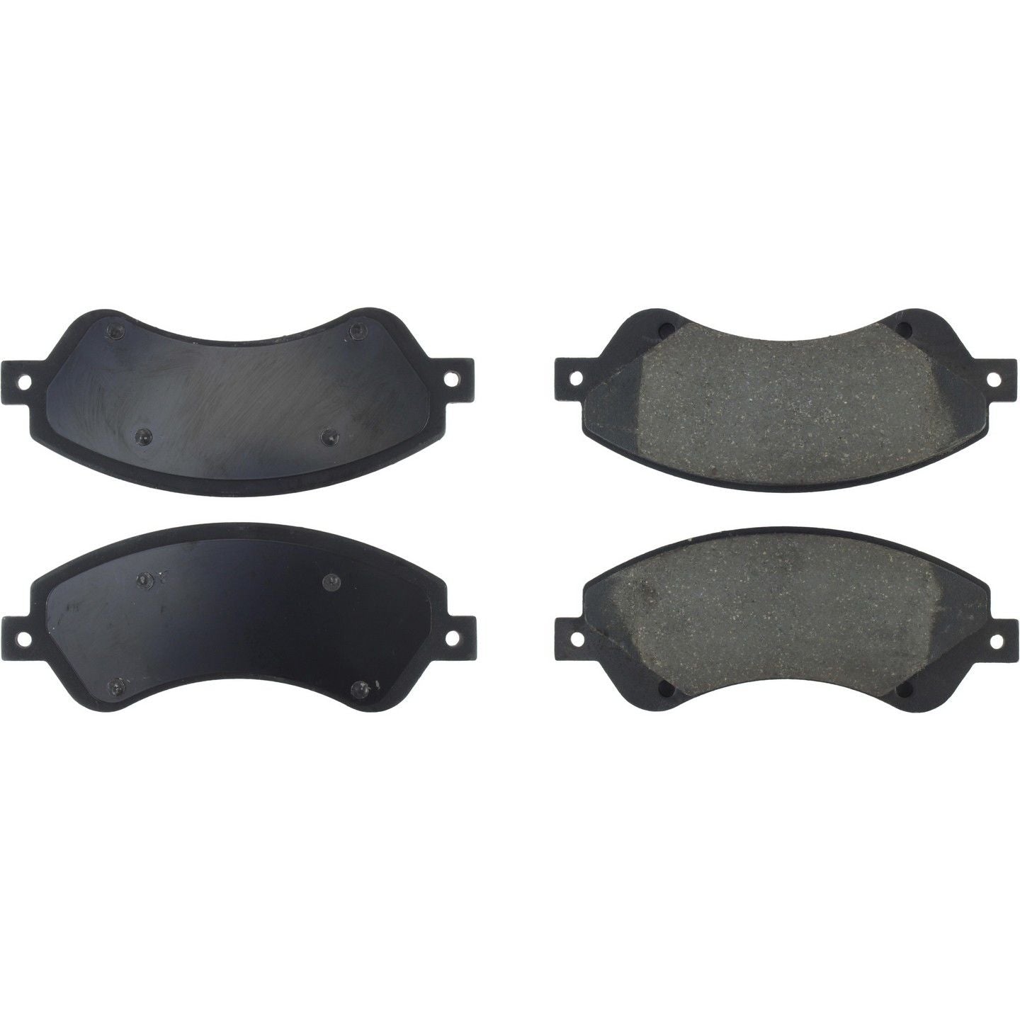 C-Tek Ceramic Brake Pads with Shims  top view frsport 103.15280