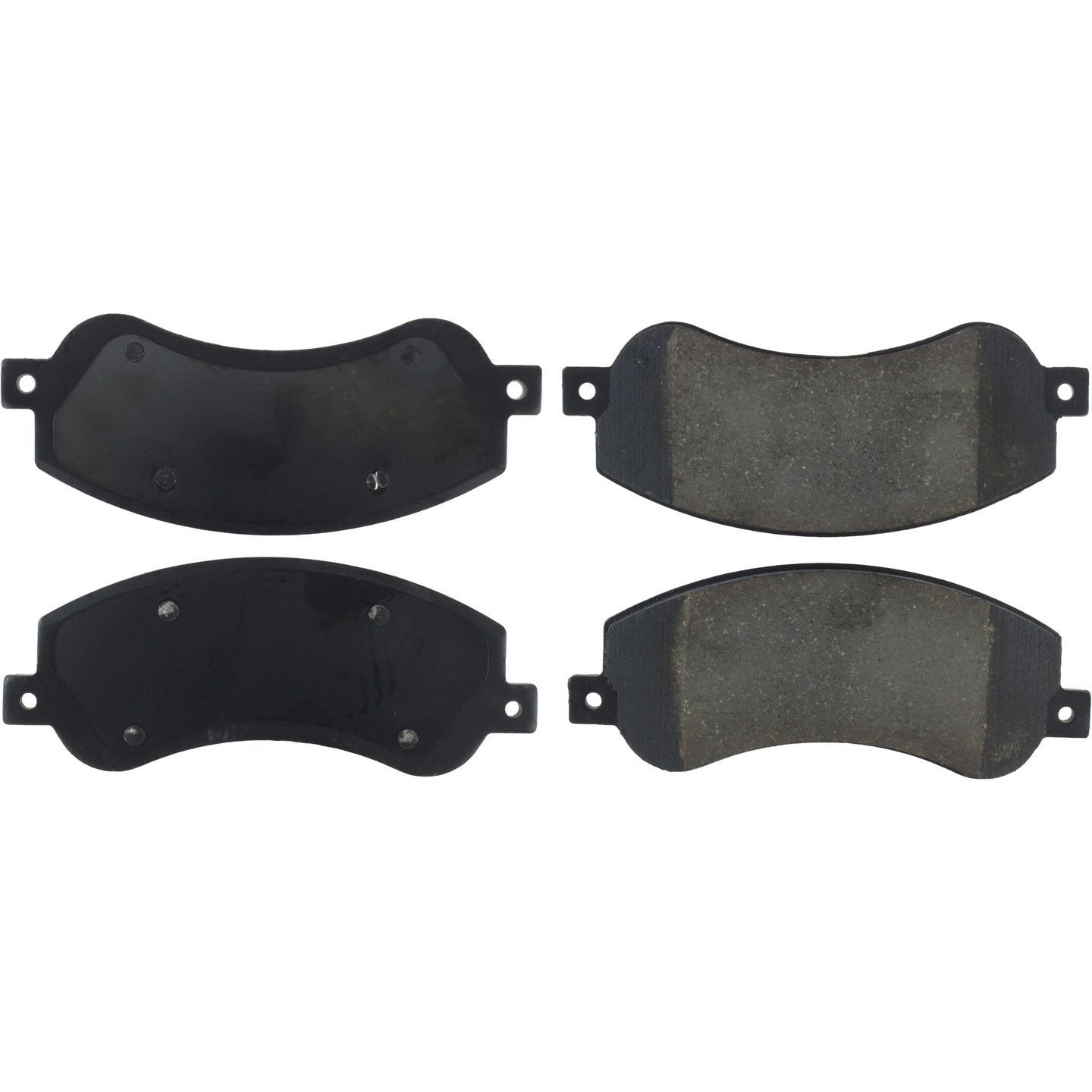 C-Tek Ceramic Brake Pads with Shims  top view frsport 103.15550