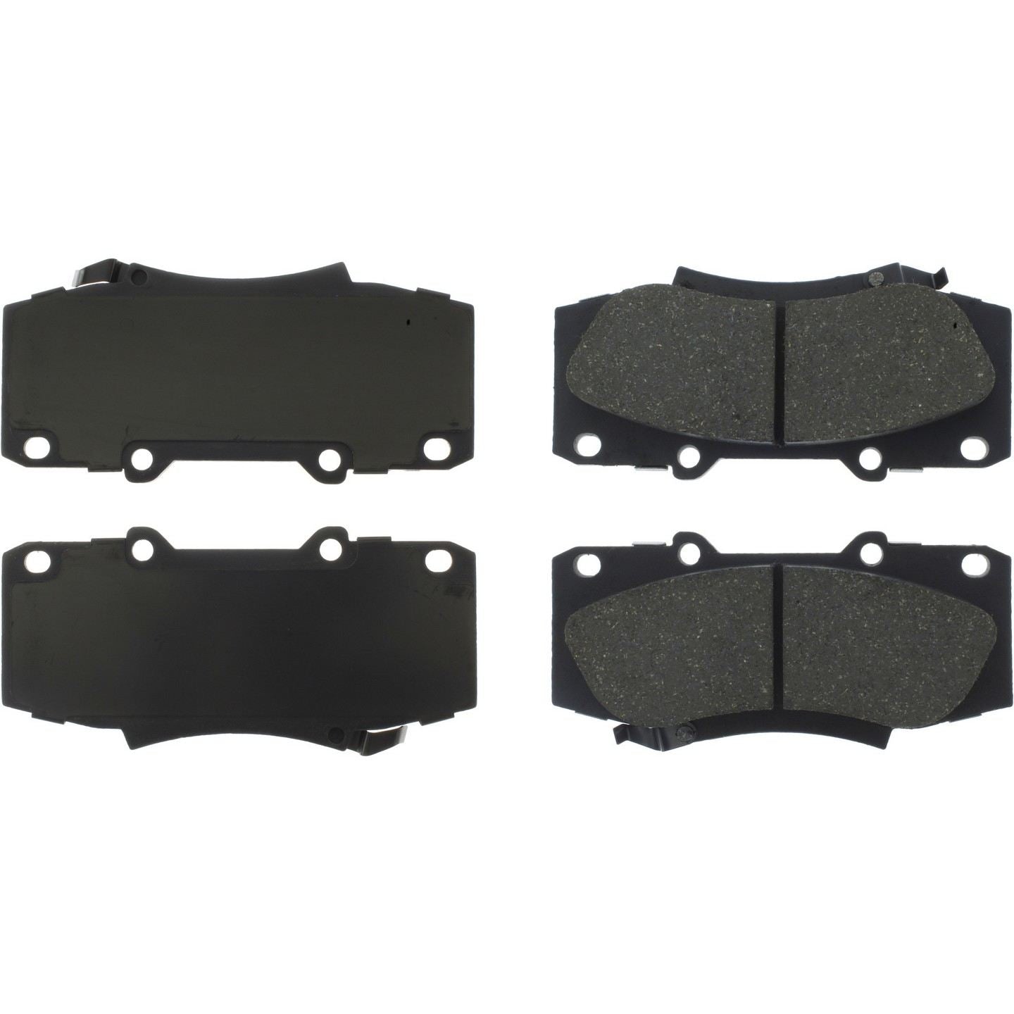 C-Tek Ceramic Brake Pads with Shims  top view frsport 103.15670