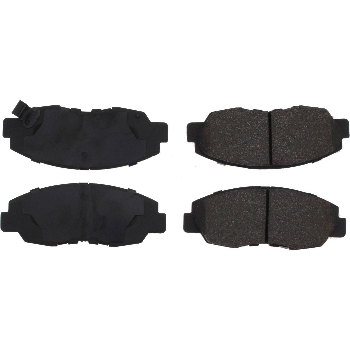 C-Tek Ceramic Brake Pads with Shims  top view frsport 103.15780