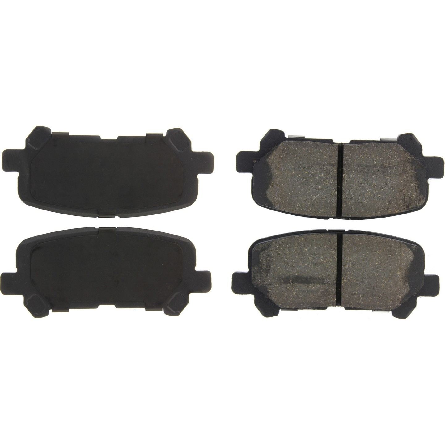 C-Tek Ceramic Brake Pads with Shims  top view frsport 103.15850