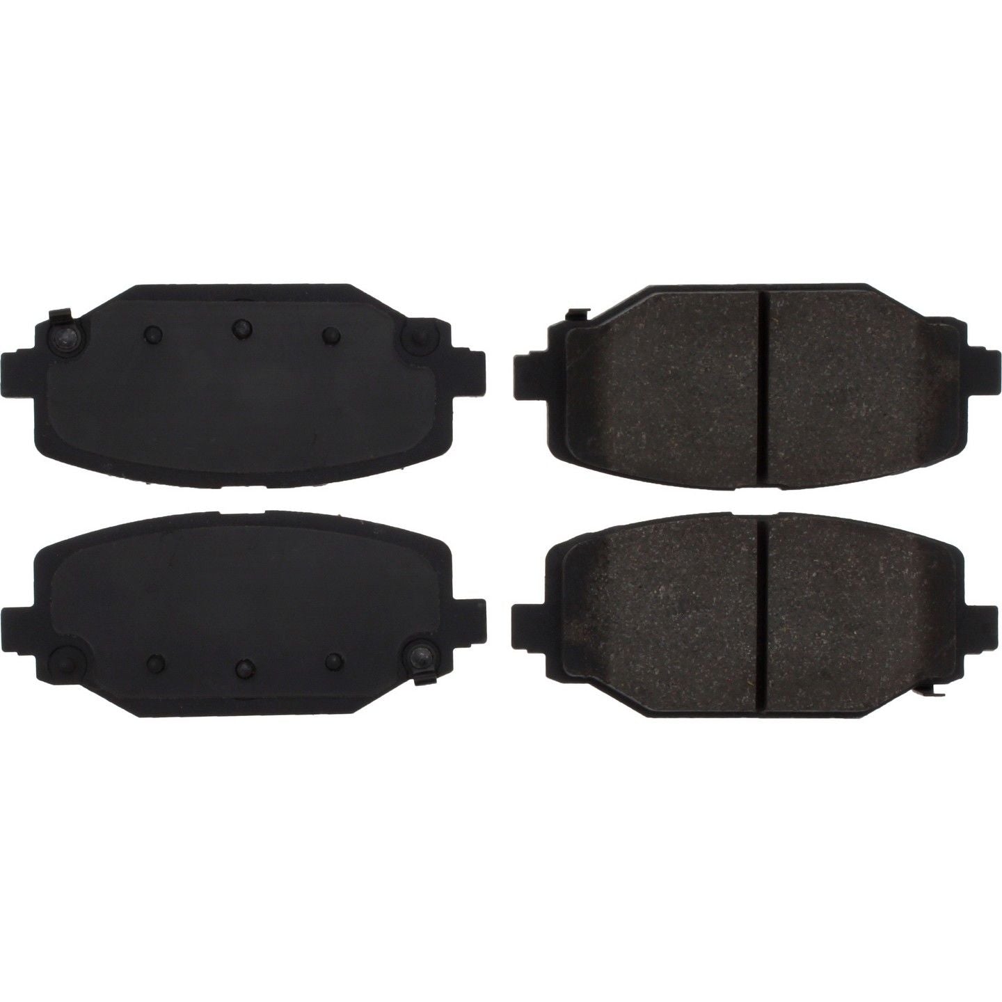 C-Tek Ceramic Brake Pads with Shims  top view frsport 103.15960