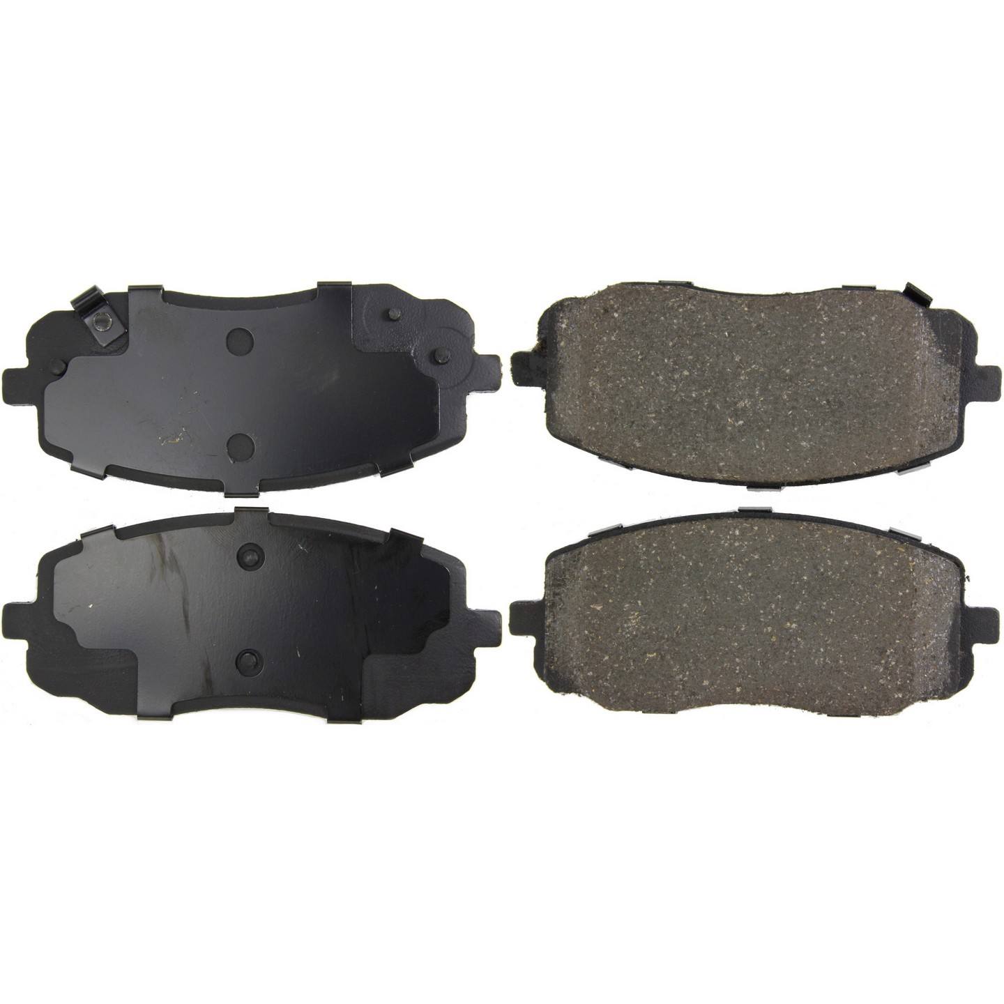 C-Tek Ceramic Brake Pads with Shims  top view frsport 103.16010