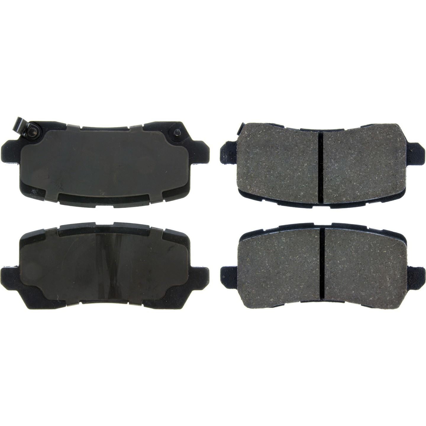 C-Tek Ceramic Brake Pads with Shims  top view frsport 103.16980