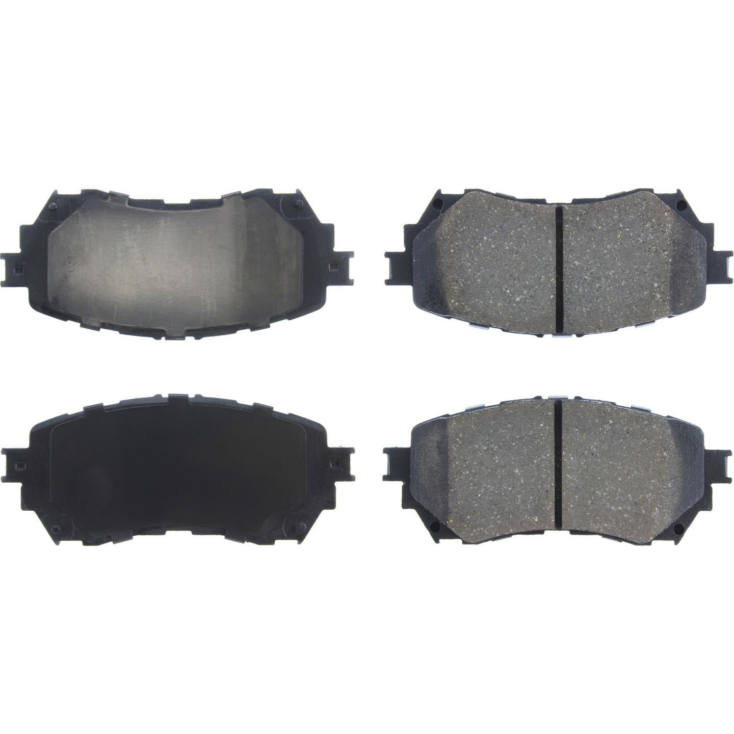 C-Tek Ceramic Brake Pads with Shims  top view frsport 103.17110