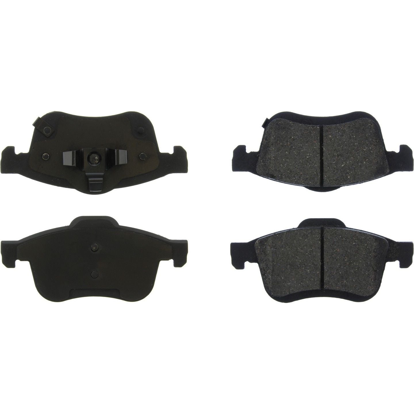 C-Tek Ceramic Brake Pads with Shims  top view frsport 103.17210