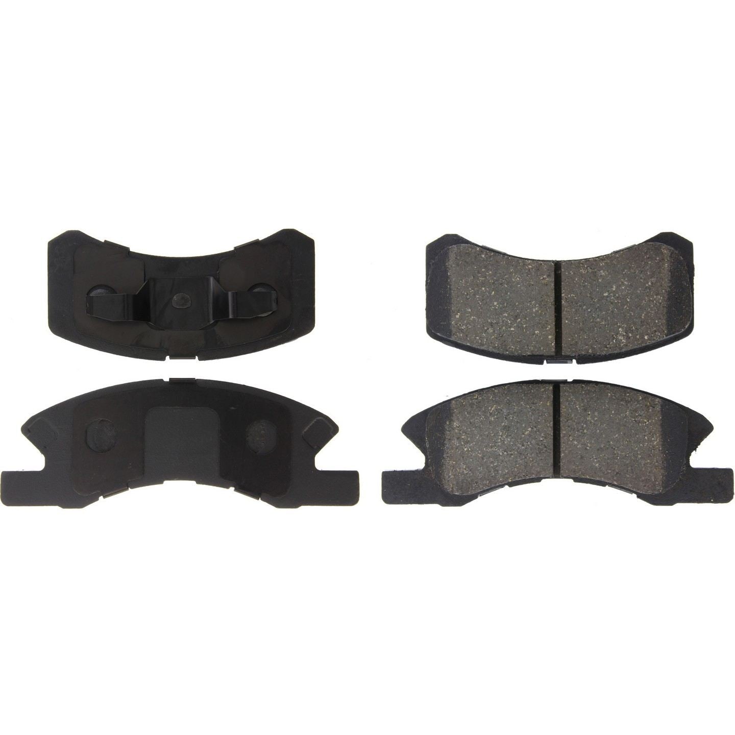 C-Tek Ceramic Brake Pads with Shims  top view frsport 103.17310