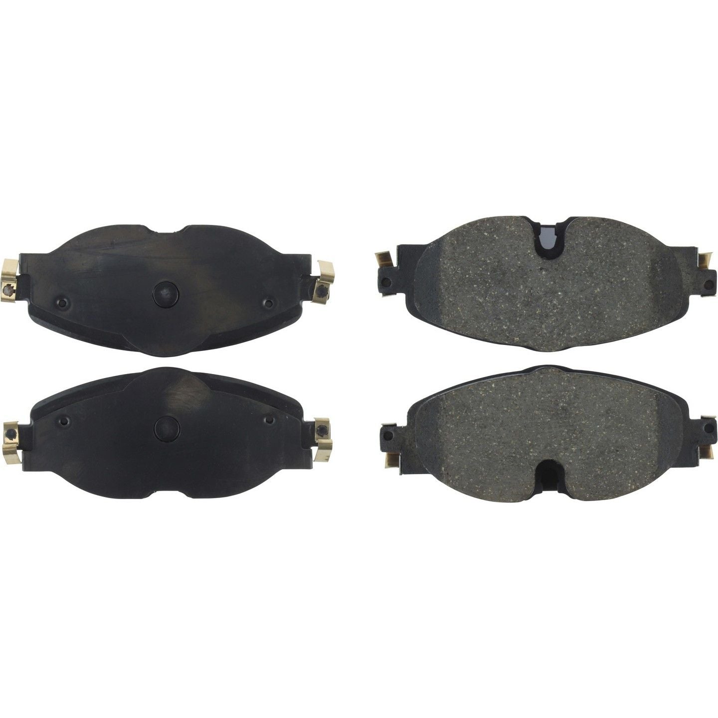 C-Tek Ceramic Brake Pads with Shims  top view frsport 103.17600