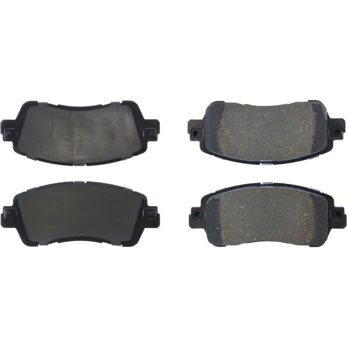 C-Tek Ceramic Brake Pads with Shims  top view frsport 103.18520