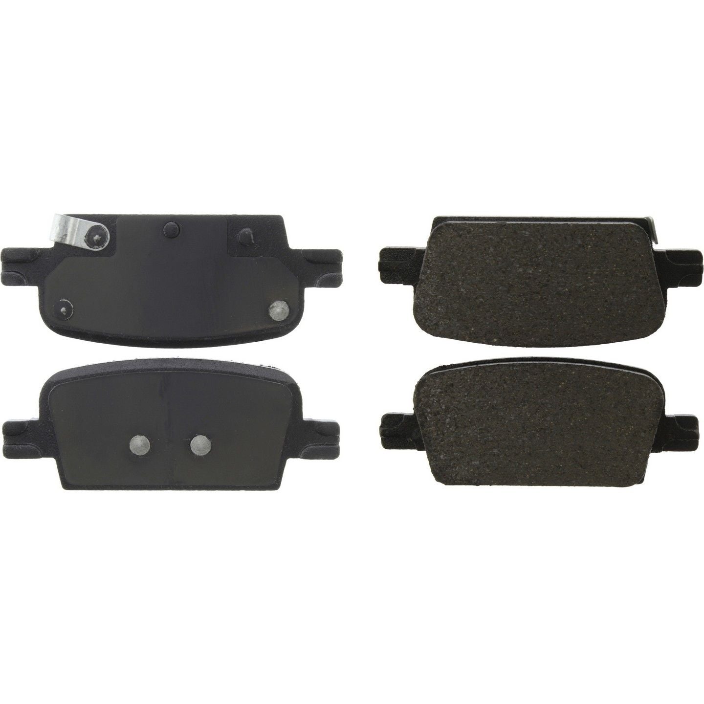 C-Tek Ceramic Brake Pads with Shims  top view frsport 103.19210