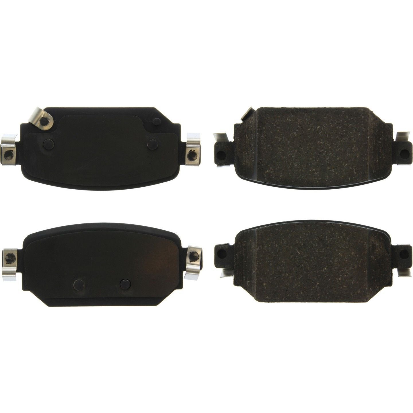 C-Tek Ceramic Brake Pads with Shims  top view frsport 103.20420