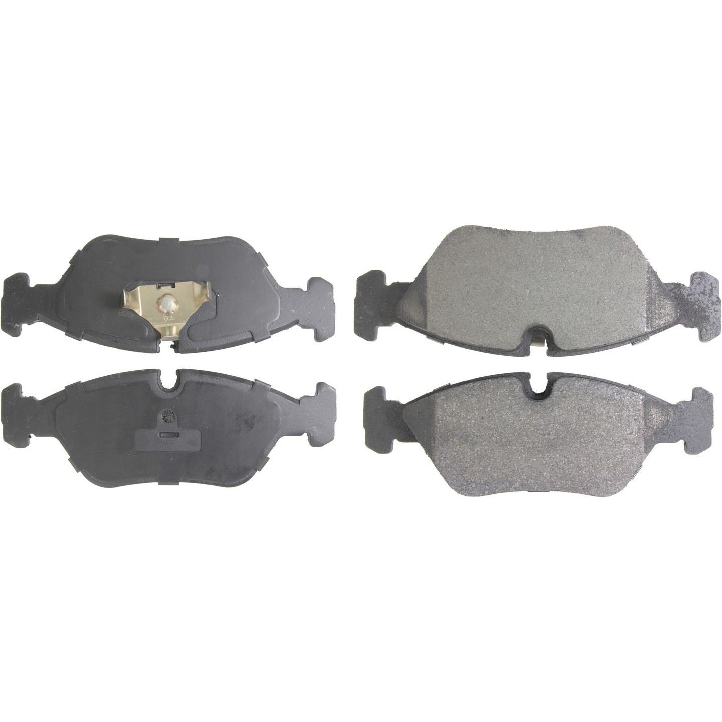 Stoptech Centric Posi-Quiet Semi-Metallic Brake Pads w/Hardware - Front 104.02530