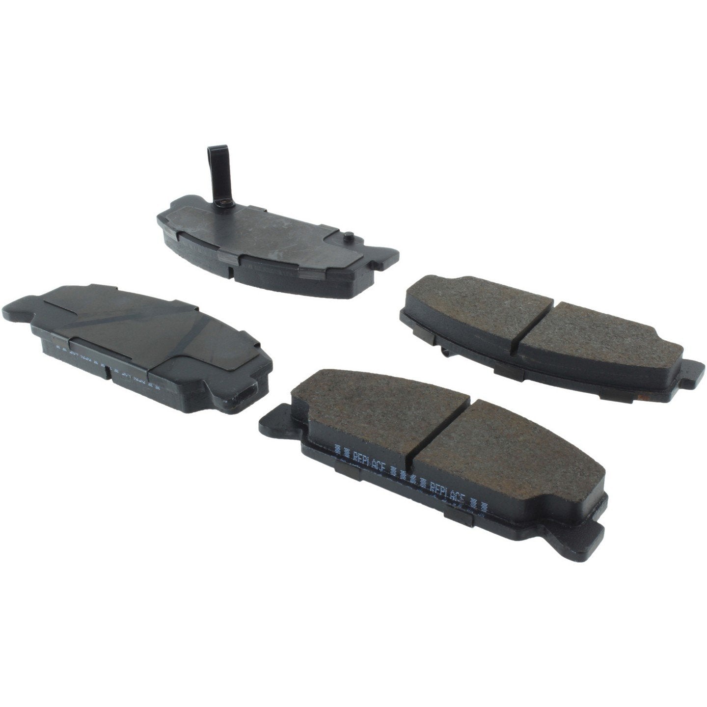 Stoptech Centric Posi-Quiet Semi-Metallic Brake Pads w/Hardware - Front 104.02730