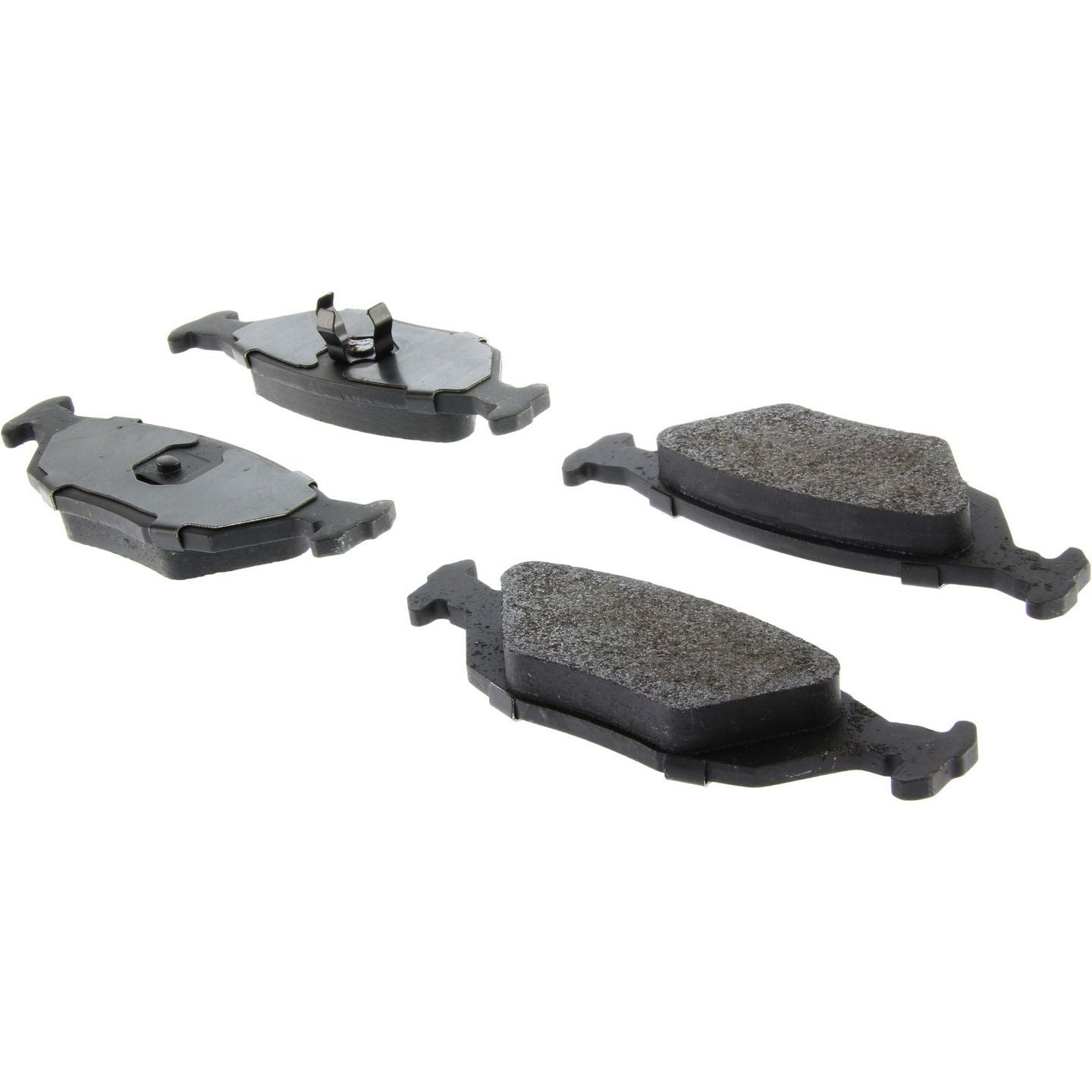 Stoptech Centric 87-93 Saab 900 / 86-98 Saab 9000 Posi-Quiet Semi-Metallic Brake Pads w/Hardware - Rear 104.03220