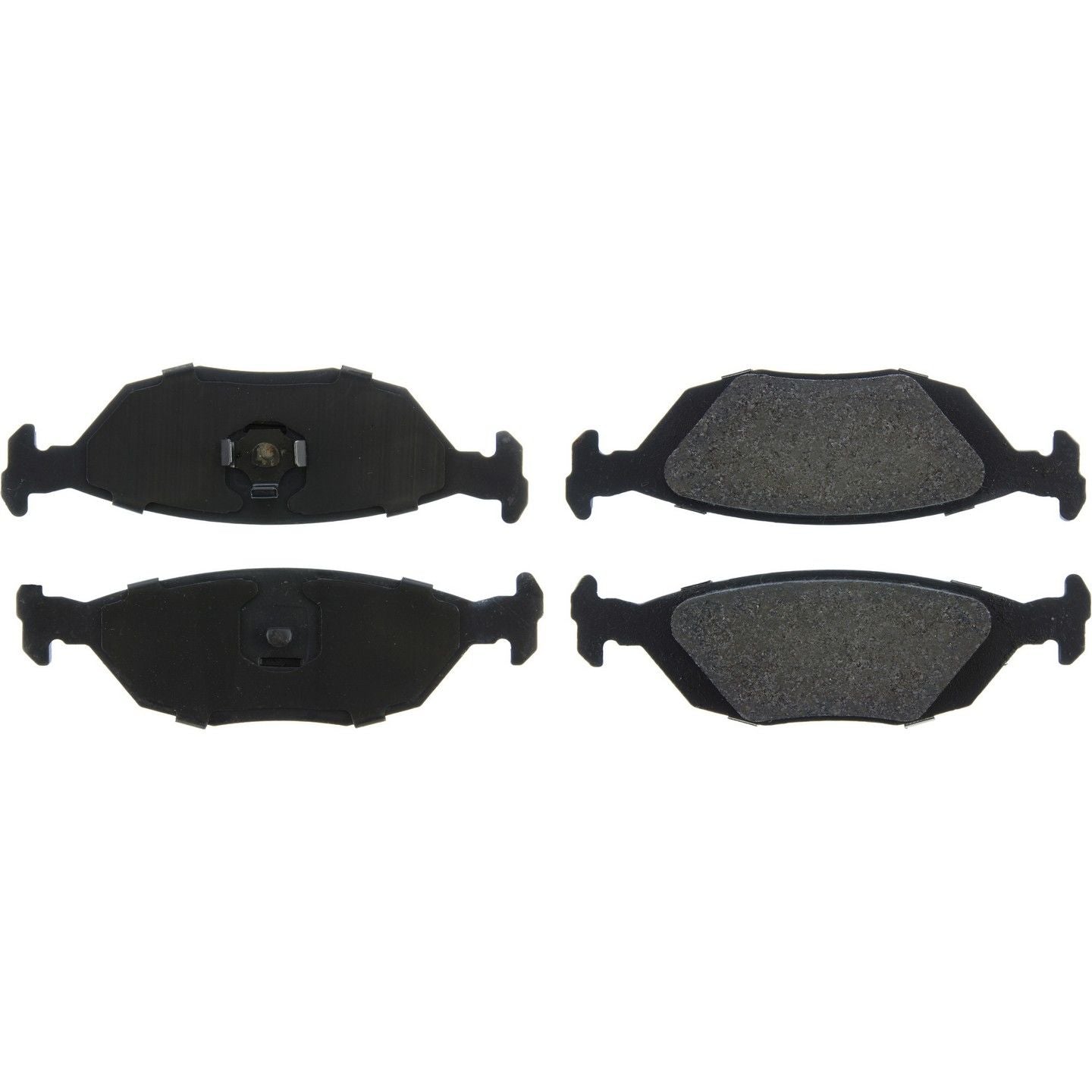 Stoptech Centric 87-93 Saab 900 / 86-98 Saab 9000 Posi-Quiet Semi-Metallic Brake Pads w/Hardware - Rear 104.03220