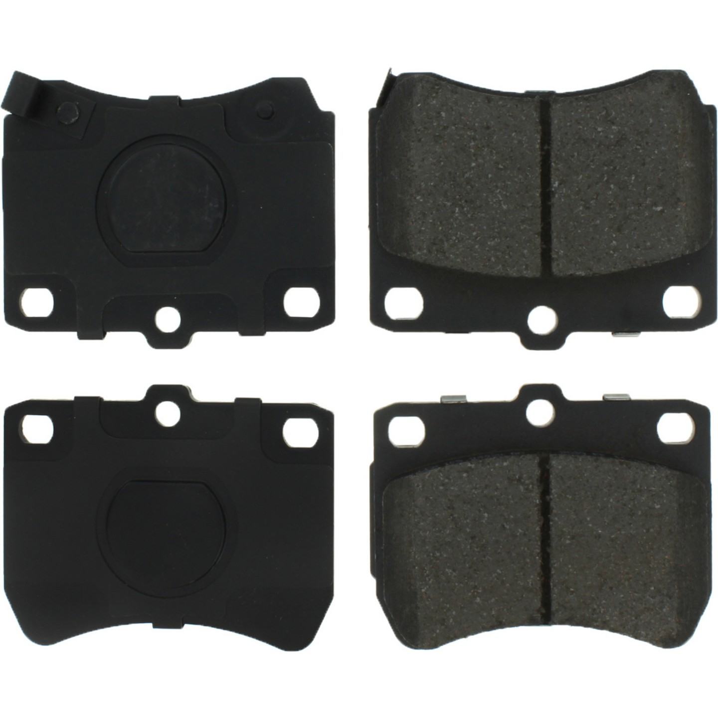 Stoptech Centric 90-98 Saab 9000 Posi-Quiet Semi-Metallic Brake Pads w/Hardware - Front 104.04020