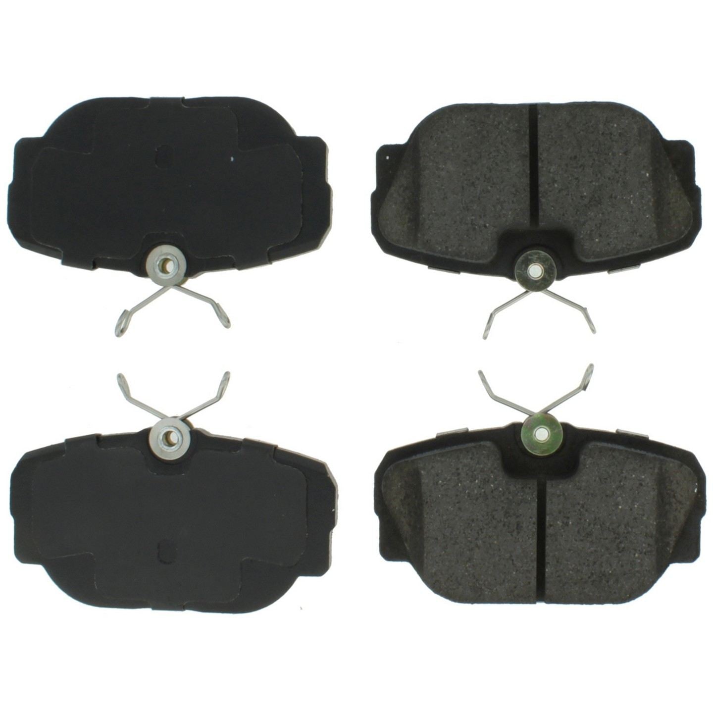 Stoptech Centric Posi-Quiet Semi-Metallic Brake Pads - Front/Rear 104.04930