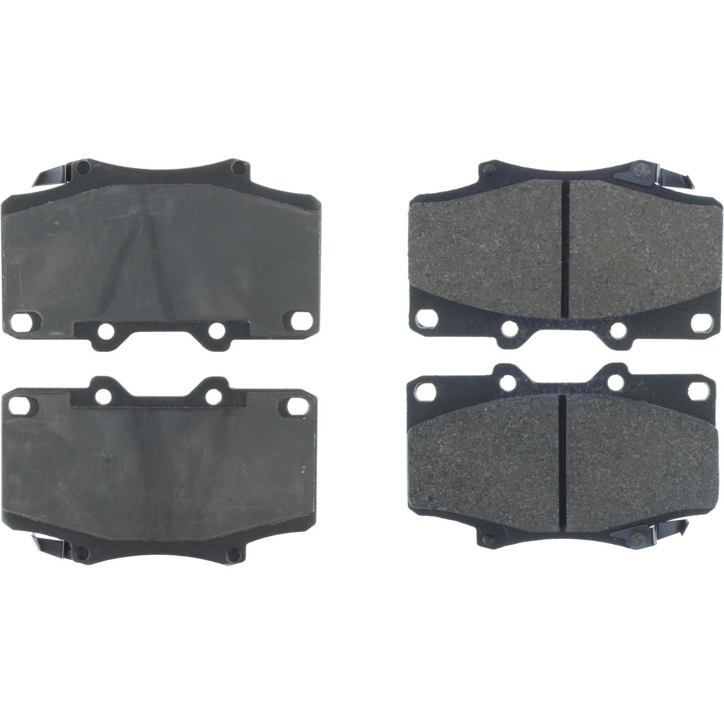 Stoptech Centric Posi-Quiet Semi-Metallic Brake Pads w/Hardware - Front 104.05020