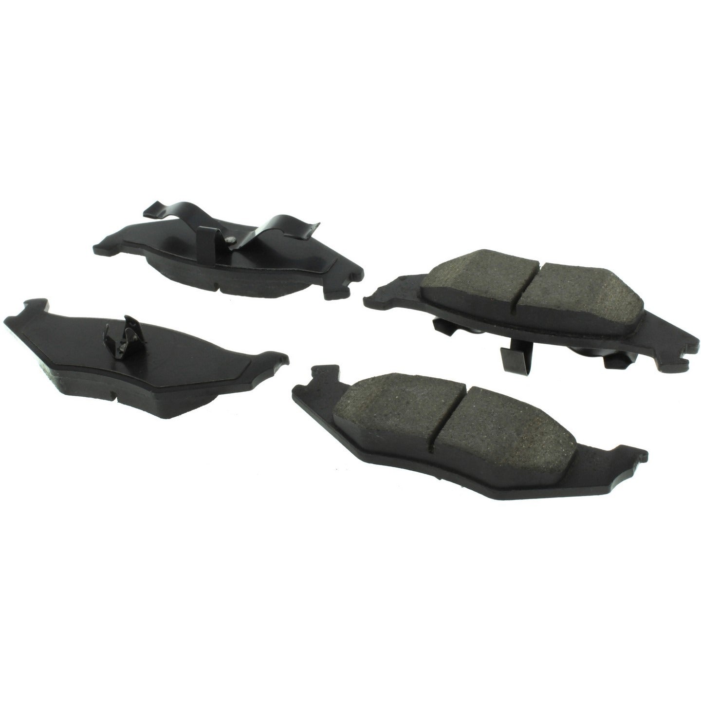 Stoptech PosiQuiet Chrysler/Dodge 99-04 300M/01-10 PT Cruiser/91-93 Daytona/Dynasty Semi-Metallic Rr Brk Pads 104.05120