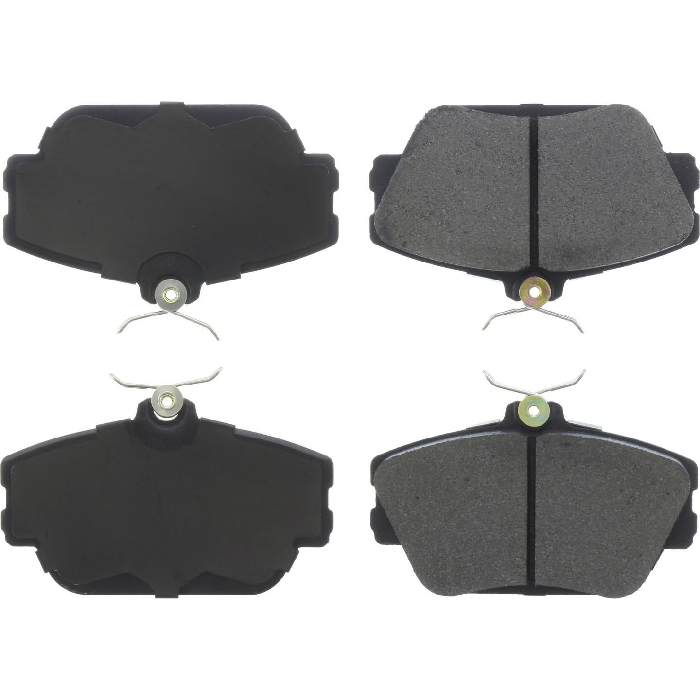 Stoptech Centric Posi-Quiet Semi-Metallic Brake Pads w/Hardware - Front 104.05980